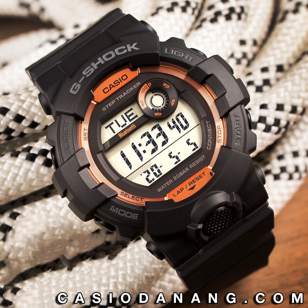 Đồng hồ nam dây nhựa Casio G-Shock chính hãng Anh Khuê GBD-800SF-1DR