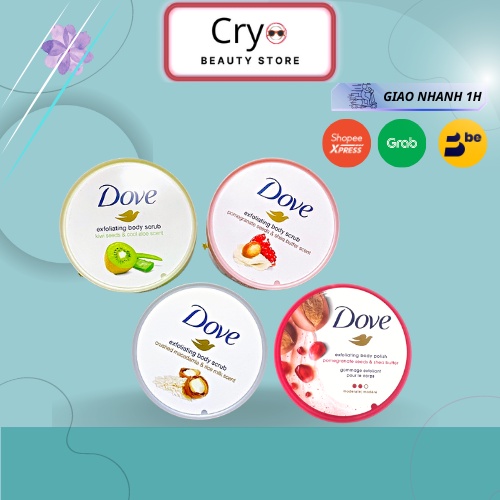 Tẩy Da Chết Toàn Thân DOVE Exfoliating Body Polish