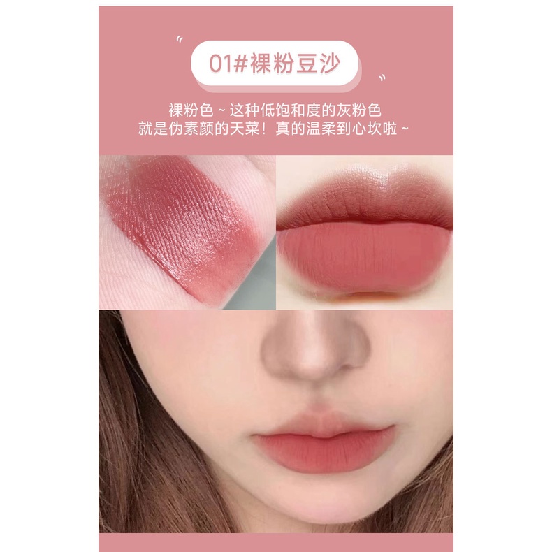 Son Bóng Dưỡng Ẩm Màu Sắc Tươi Sáng Làm Trắng Da JP5