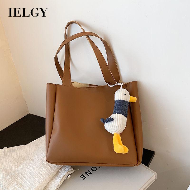 Túi đeo vai IELGY sức chứa lớn phong cách thời trang đơn giản cho nữ