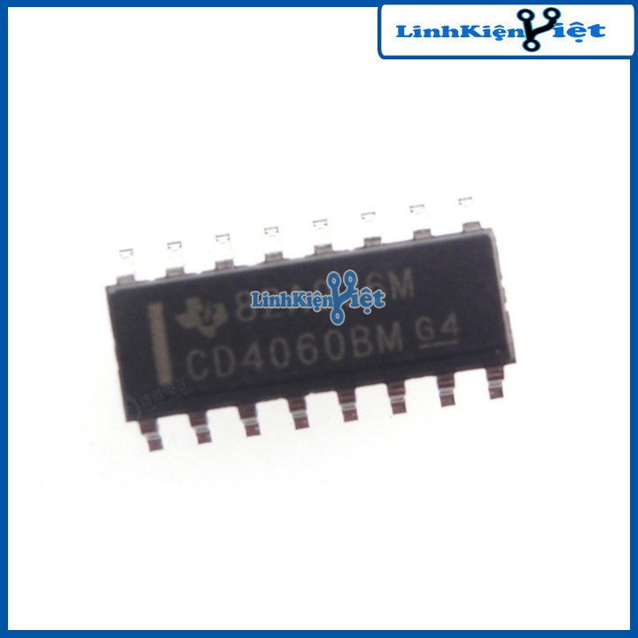 IC chức năng CD4060BM chân dán SOP 16