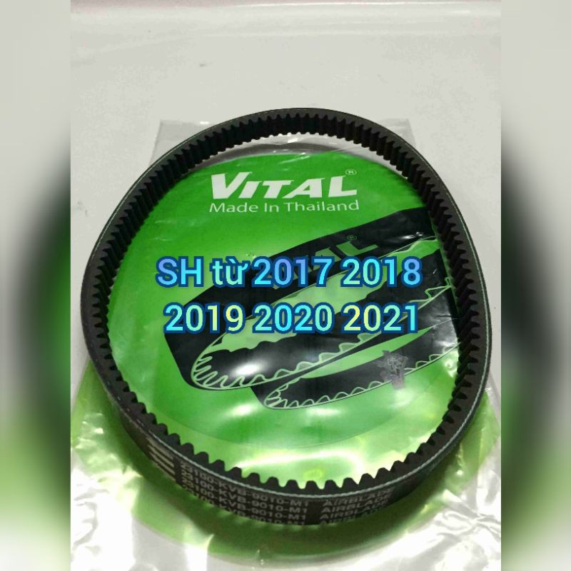 Dây đai SHVN từ 2017 đến 2021 (curoa truyền động côn ly hợp cho SH vn việt 2018 2019 2020 2022 Honda Vital thái lan