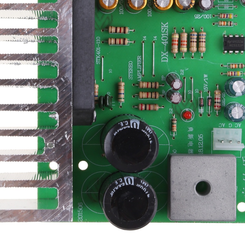 Bảng Mạch Khuếch Đại Âm Thanh Tự Làm STK401 140W+140W