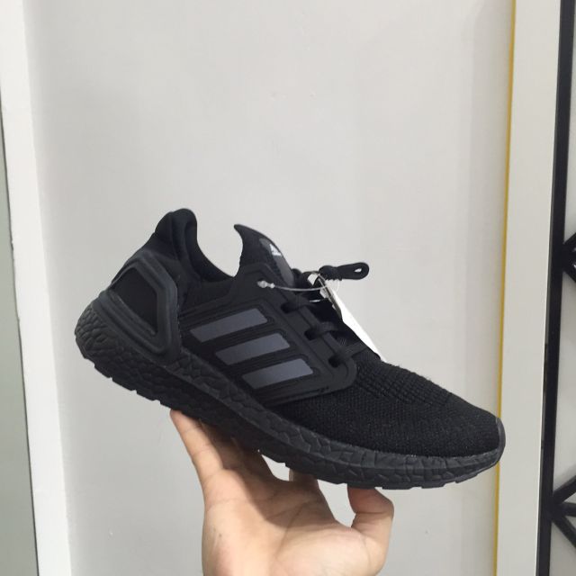 (CỰC ÊM NHẸ - TẶNG MÓC KHÓA) Giày thể thao ULTRA BOOST 2019 grey red Xám gót đỏ đế trắng UB 5.0