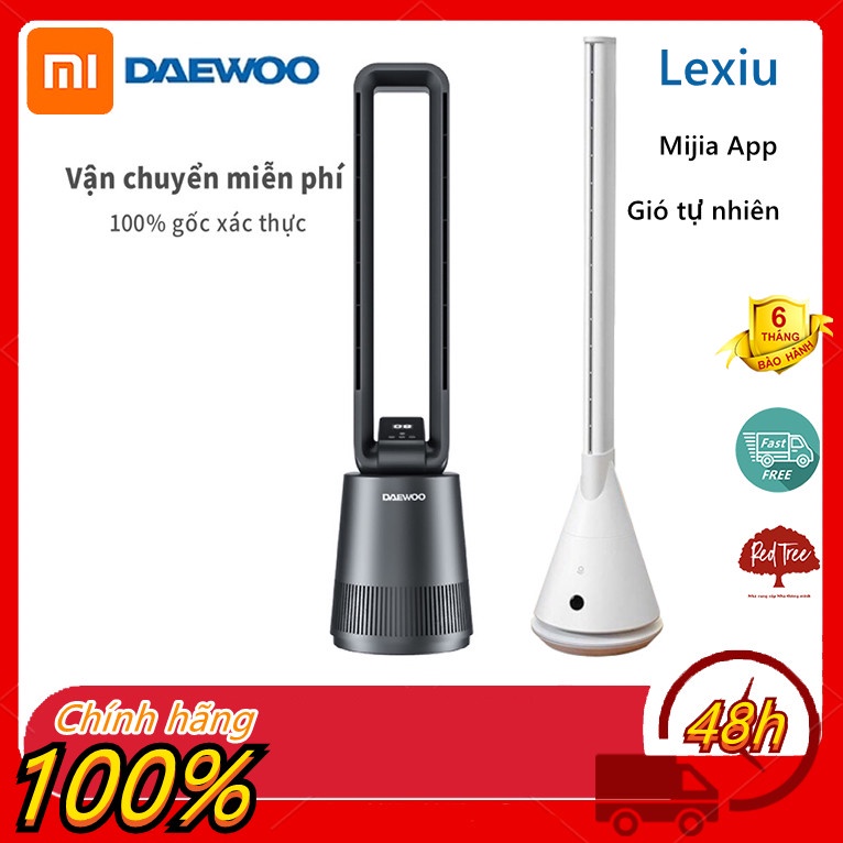Quạt không cánh Daewoo F10/Lexiu Leshow được tích hợp quạt và bộ lọc không khí, có chức năng lọc không khí-