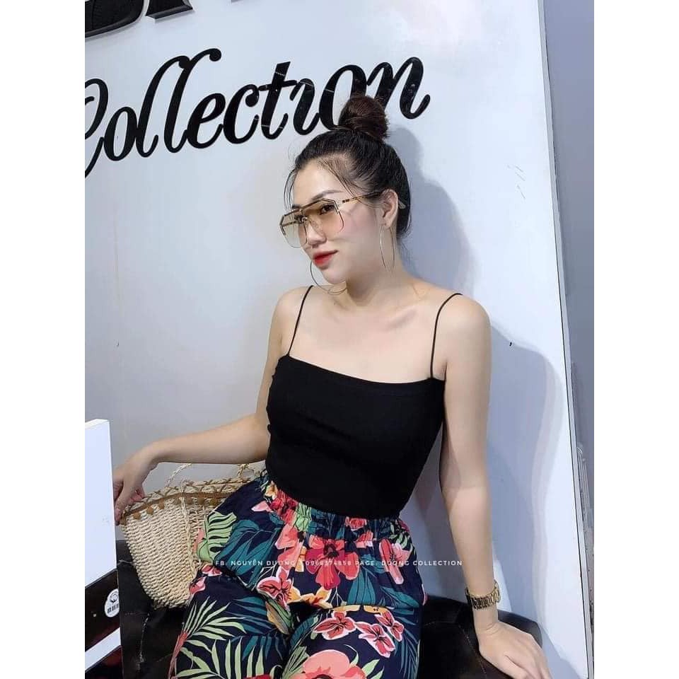 Áo 2 dây sợi bún chất bozip chuẩn ảnh