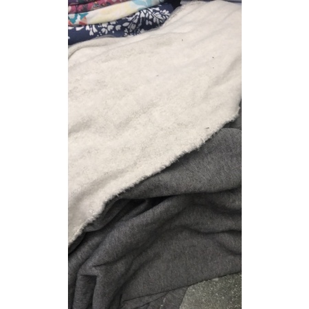 Vải thun nỉ cotton 2c