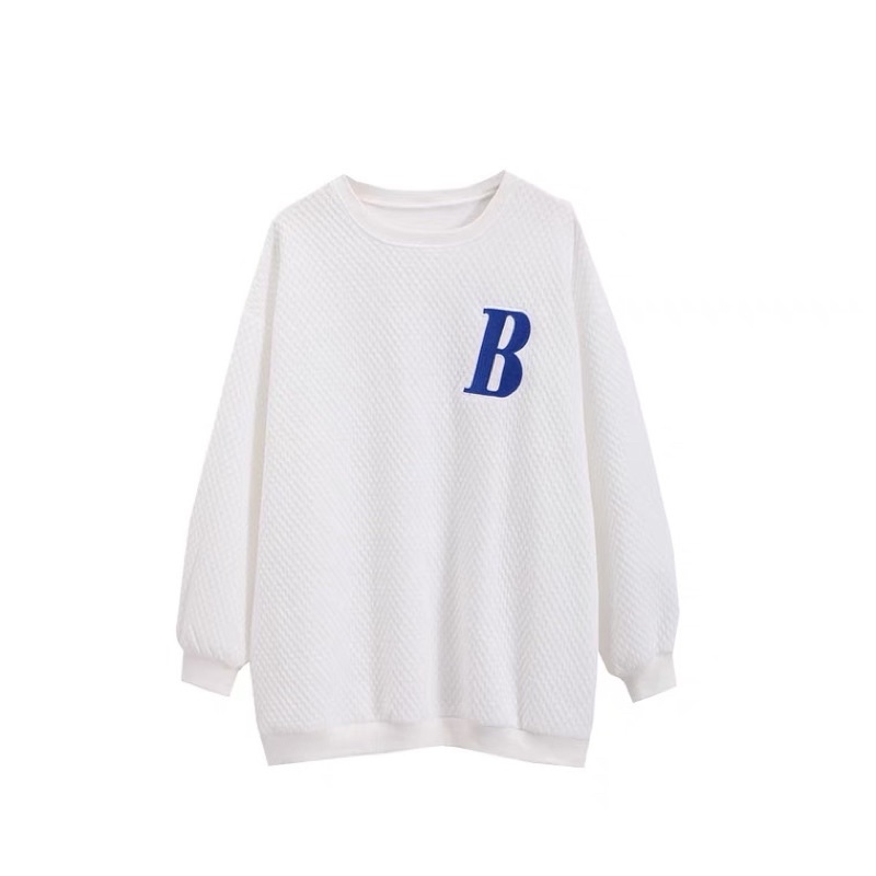 Áo Sweater dài tay chữ B form rộng