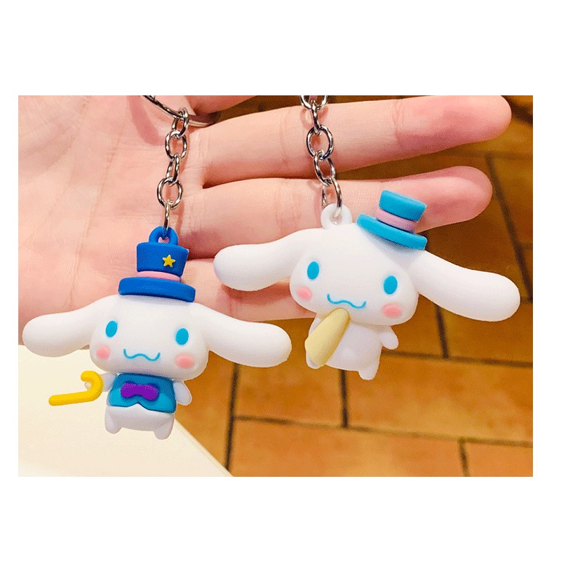 Móc khóa Cute hình THỎ CON treo Balo Túi xách Khóa xe