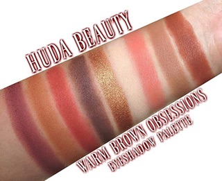 BẢNG PHẤN MẮT HUDA BEAUTY WARM BROWN OBSSESSIONS.