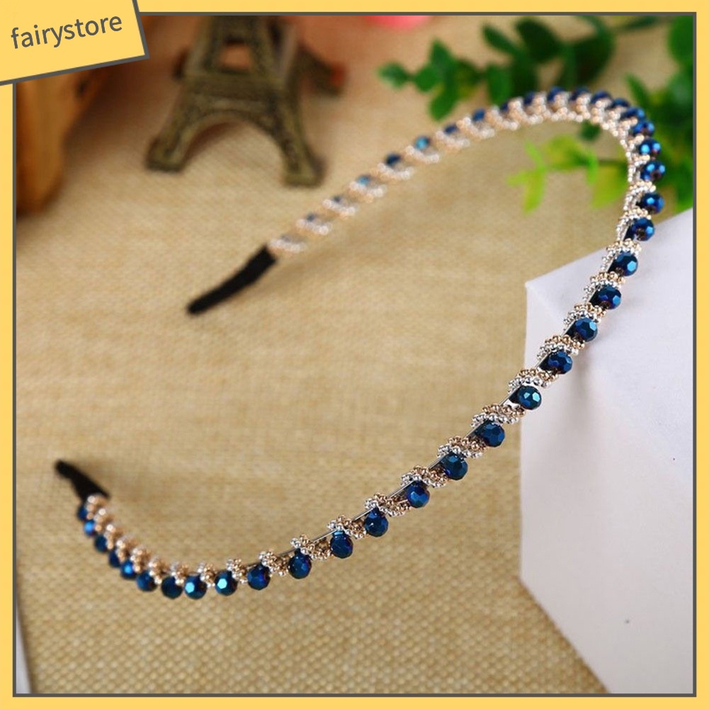 Cài tóc đính đá lấp lánh đơn giản dành cho phái đẹp