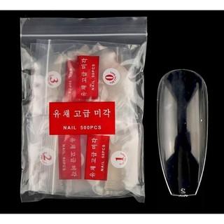 Móng úp phom thang gói 100 móng đủ số từ 0 - 9