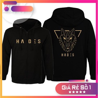 (SALE30%) Áo Khoác Hoodie Hades Sói Chất Nỉ Bông Siêu Ấm