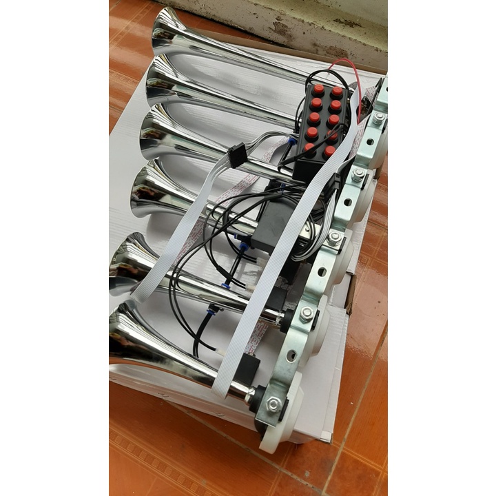 Còi hơi 6 loa chất lượng cao-24v