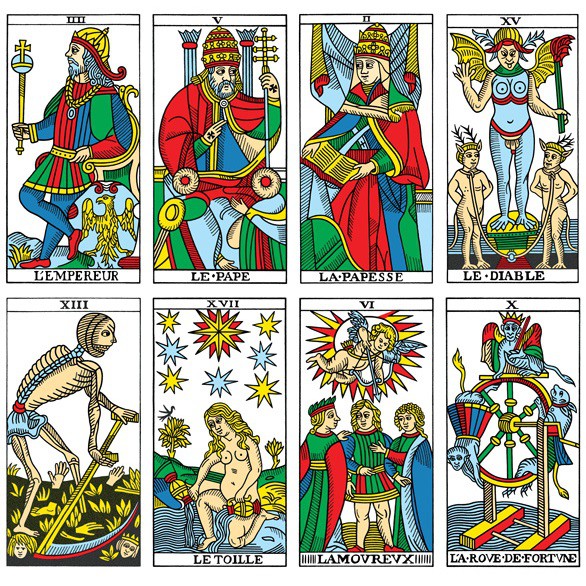 Bộ bài CBD Tarot de Marseille - Tarot cổ điển