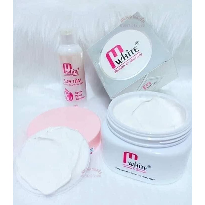 Body sữa chua mwhite - collagen vanilla Mwhite | BigBuy360 - bigbuy360.vn