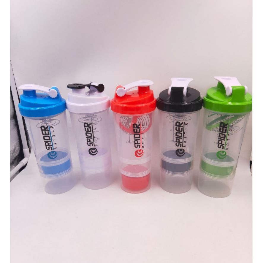 Bình Lắc Shaker Tập GYM 3 Ngăn Tiện Dụng 500 Ml - REVOTI