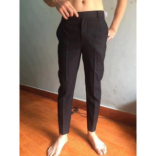 Quần ÂU Nam Hàn Quốc Mẫu Mới Nhất Màu Đen