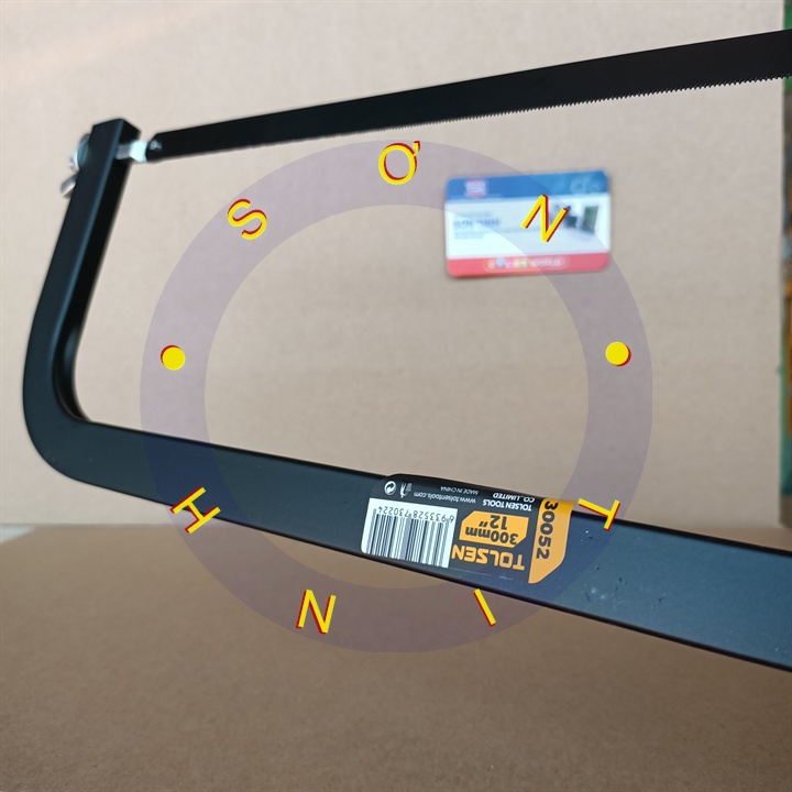 CƯA SẮT DÙNG LƯỠI DÀI 300MM TOLSEN 30052 HACKSAW FRAME