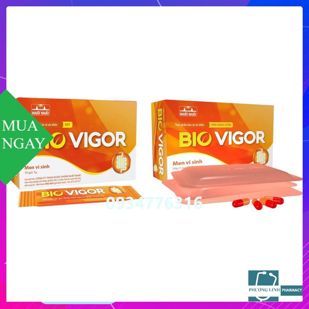 Men vi sinh Bio vigor nhất nhất