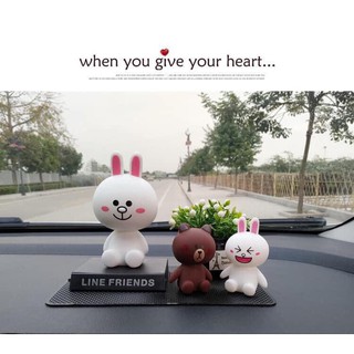 Set taplo Gấu Brown và Thỏ Cony