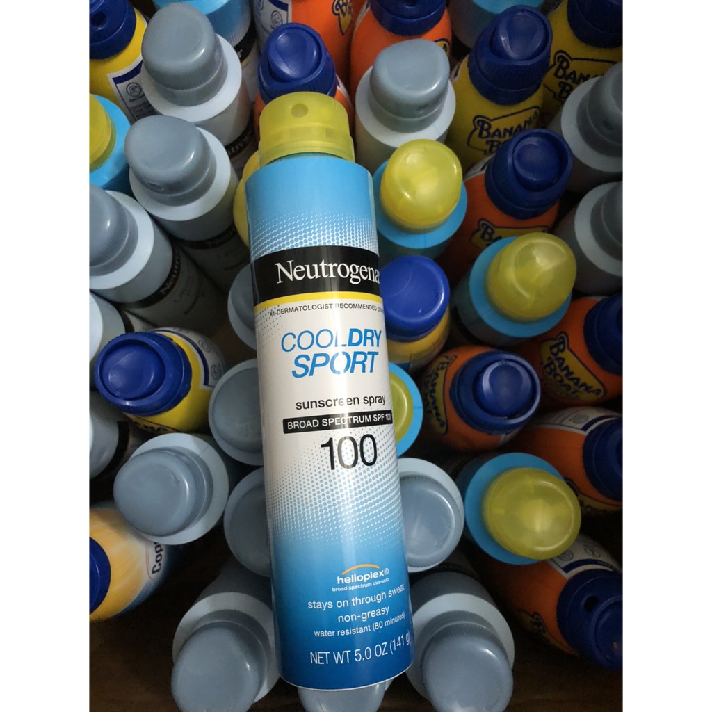 Xịt Chống Nắng Neutrogena Cooldry Sport Sunscreen Spray PSF 100-141g