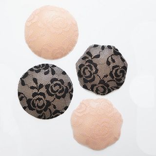 Miếng dán ngực silicon ren
