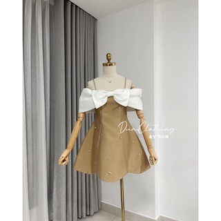 Đầm Nơ Trễ Vai Bigsize