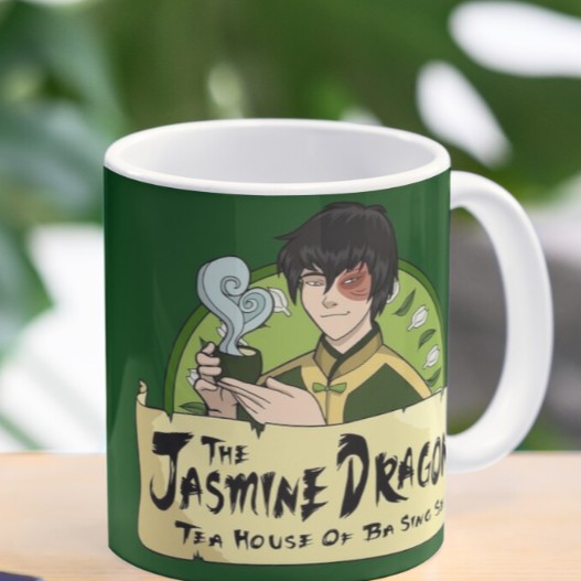 Côc sứ Nhà trà Jasmine Jasmine - với Hoàng tử Zuko Mug