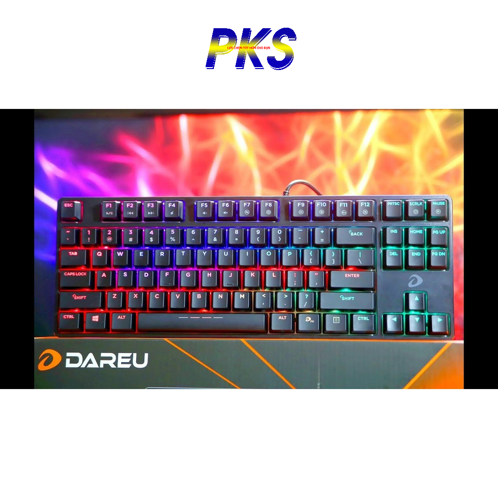 Bàn phím cơ có dây Dareu DK880 RGB D Switch Tenkeyless - DK880