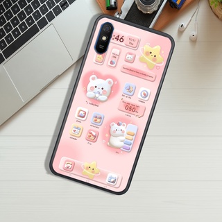 Ốp Lưng XIAOMI REDMI 7A - REDMI 8 - REDMI 8A - REDMI 9A , In Hình Gấu Cute, màu sắc bắt mắt.