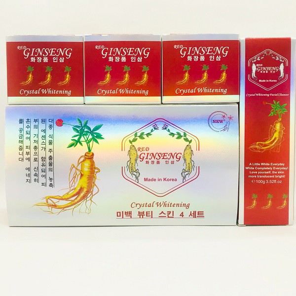 BỘ MỸ PHẨM NÁM, TÀN NHANG NHÂN SÂM GINSENG HÀN QUỐC MỚI