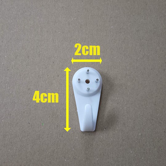 Đinh 4 chân treo tranh, vật dụng gia đình không cần khoan tường
