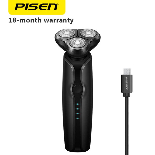 Sạc dự phòng Pisen Potary Shaving PowerBox 5000mAh ( Sạc dự phòng, cạo râu 2 trong 1 ) - Hàng chính hãng