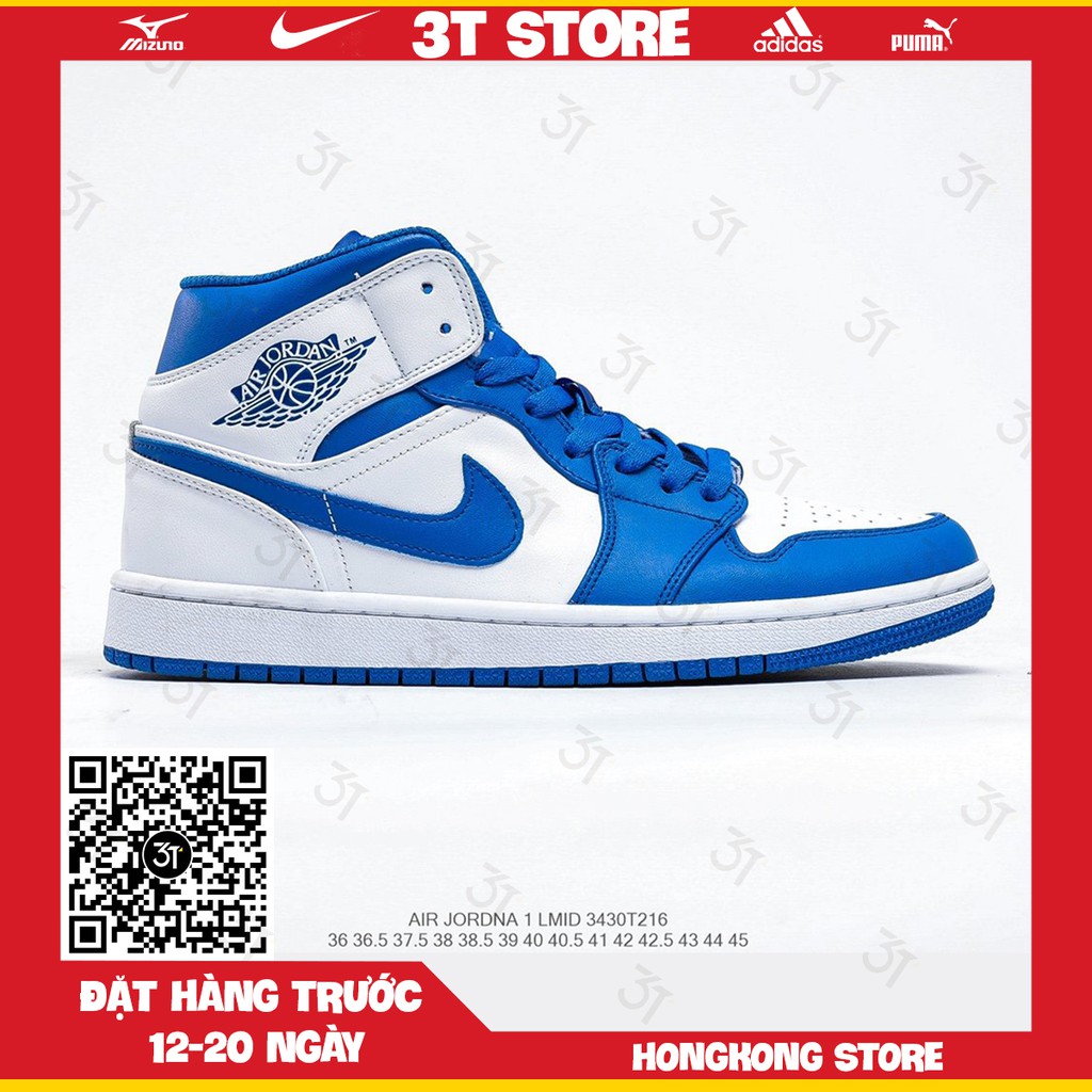 GIÀY SNEAKER MÃ SẢN PHẨM_NIKE AIR JORDAN 1 MID NHIỀU MÀU PHONG CÁCH FULLBOX + FREESHIP KHI MUA 2 SẢN PHẨM