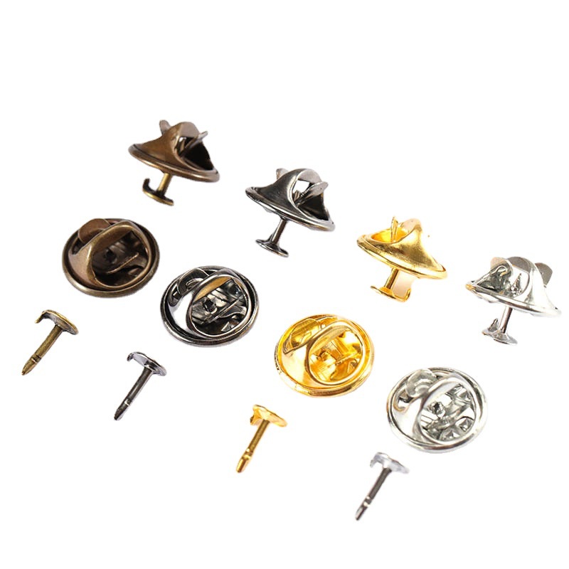 Set 100 Phụ Kiện Kim Làm Đồ Thủ Công Bằng Đồng Hình Bướm / Mũ / Ngựa