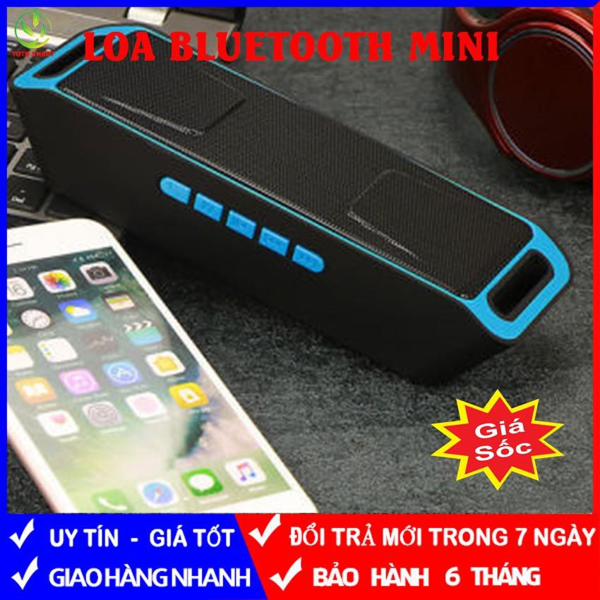 Loa Bluetooth Cầm Tay Mini Siêu Nhỏ SC208, Âm Thanh Cực Chất, Nghe Nhạc Cực Hay