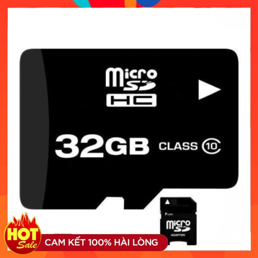 Thẻ Nhớ Micro SD 32Gb Tốc Độ Cao Bảo Hành 1 Đổi 1 Trong 1 Năm