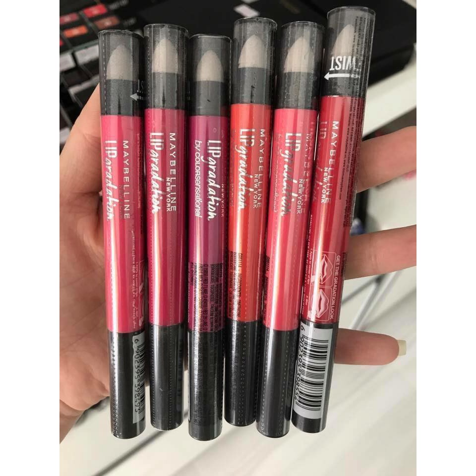 Son màu 2 đầu Lip Gradation
