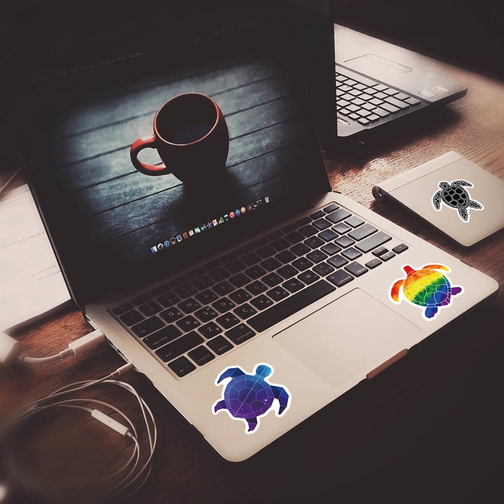 Set 41 Hình Dán Rùa Biển Nhiều Màu Sắc Dùng Để Trang Trí