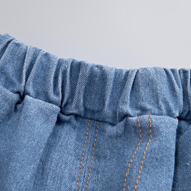 Set áo sơ mi + quần họa tiết hoạt hình xinh xắn dành cho bé trai