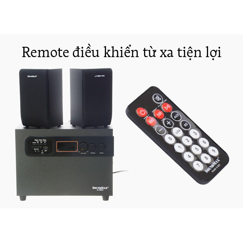 Loa vi tính Soundmax A920 có điều khiển từ xa