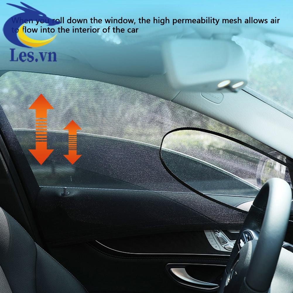 Tấm Che Nắng Chống Muỗi Gắn Cửa Sổ Xe Hơi Tiện Dụng