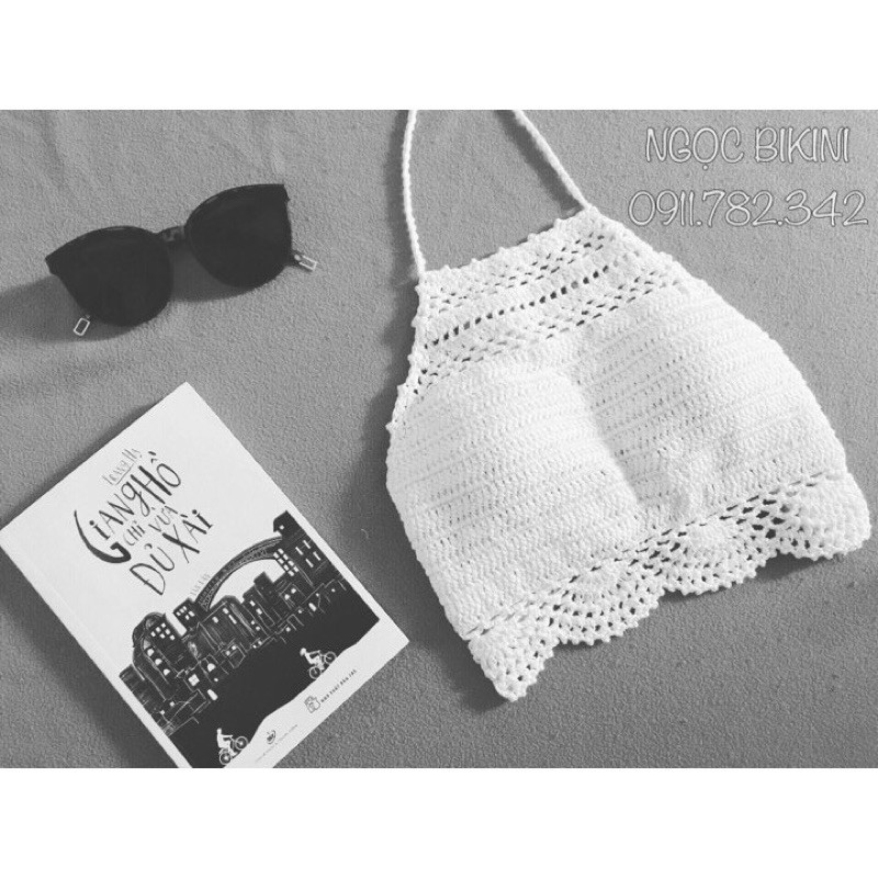 Áo bikini len móc
