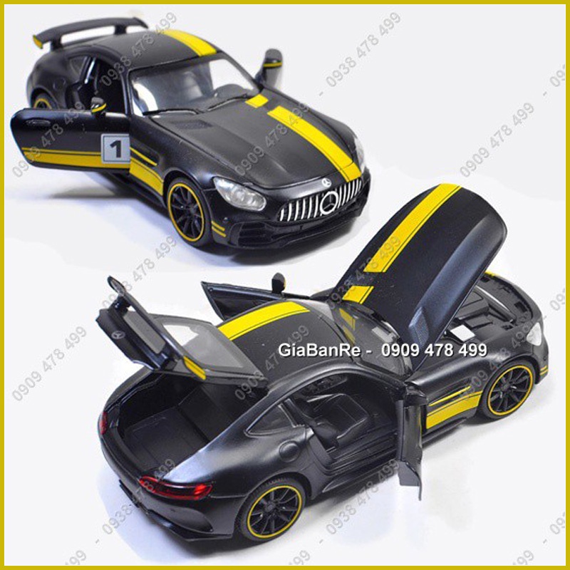 Xe Mô Hình Kim Loại Mercedes Amg Gt Tỉ Lệ 1/32 - Miniauto – Nhiều Màu - 9822des