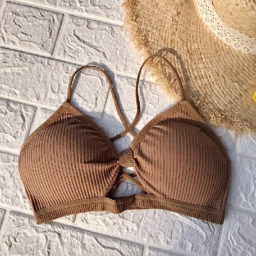 Áo Ngực Không Gọng Thép Mỏng Thoáng Khí Mới Cho Nữ