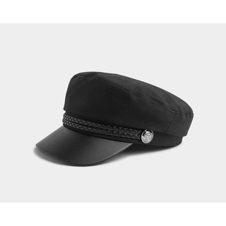 NÓN BERET BASIC ĐEN TRƠN