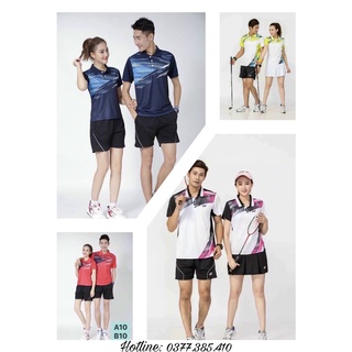 Áo cầu lông, bóng chuyền Yonex, Lining chất vải mềm, mặc thoáng mát cho đôi nam nữ