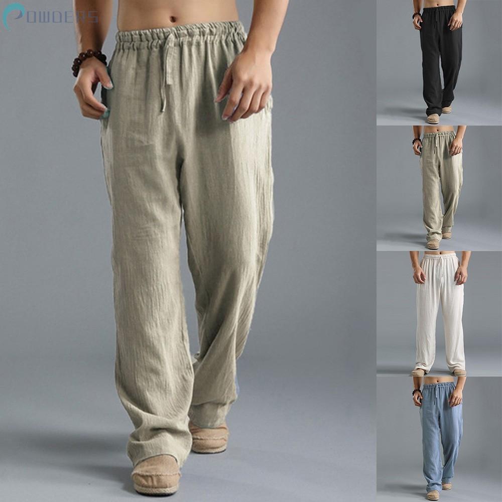 Quần ống rộng Thoáng Khí Tập Yoga Thời Trang Mới Cho Nam
