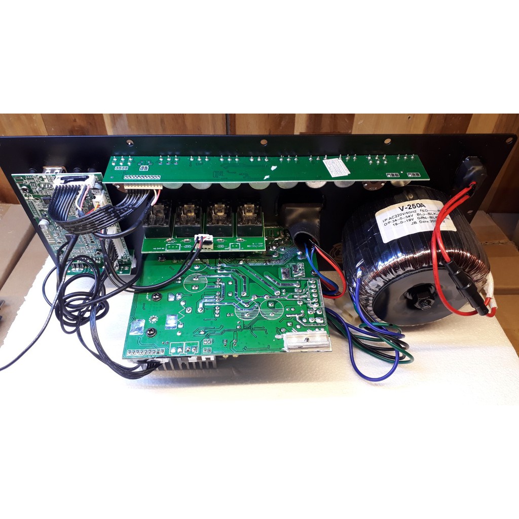 Bo mạch loa kéo có eco reverb-Mạch reverb -Bo loa kéo có reverb-Bo loa kéo công suất lớn